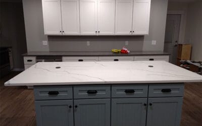 Transform A Kitchen Island With Cabinet Refacing